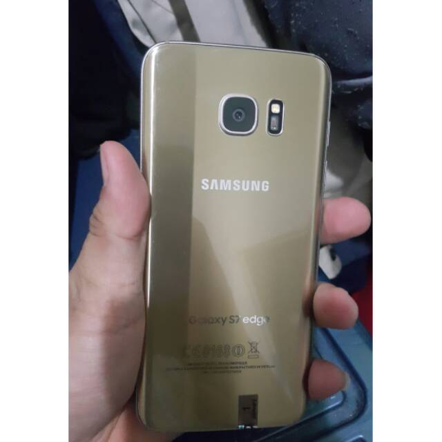 Samsung S7 Edge 32GB Singel sim 4G aman lancar jaya no bongkar ori mulus normal