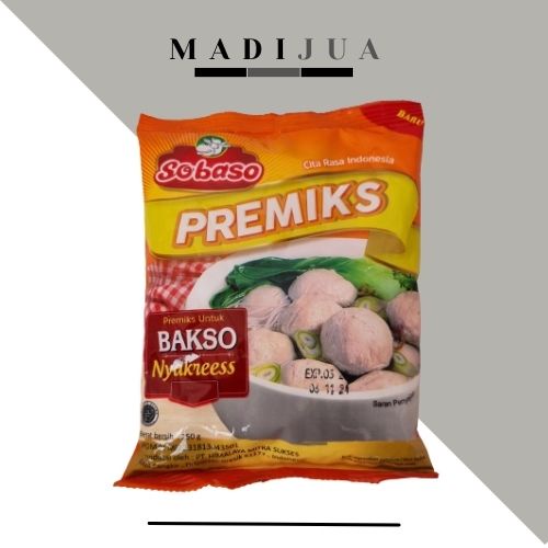 

Tepung Bakso Premiks Sobaso 250 Gram