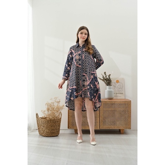 Tunik Batik 212 BNI /Dress Batik /Tunik Batik Wanita