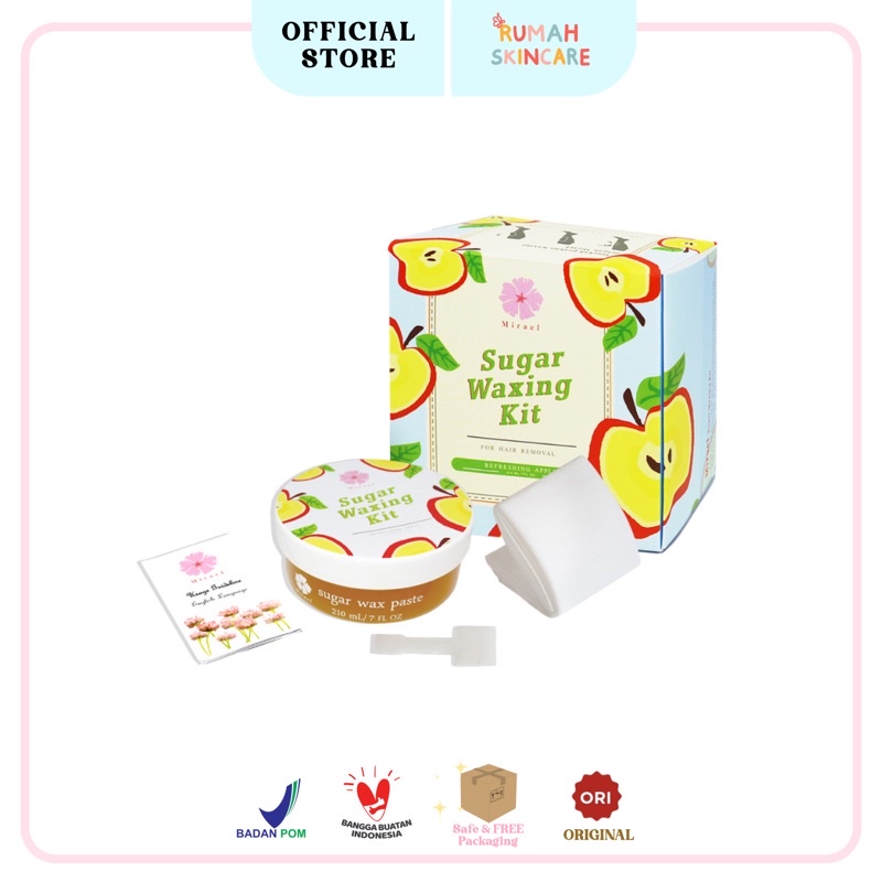 MIRAEL Apple Sugar Waxing Kit