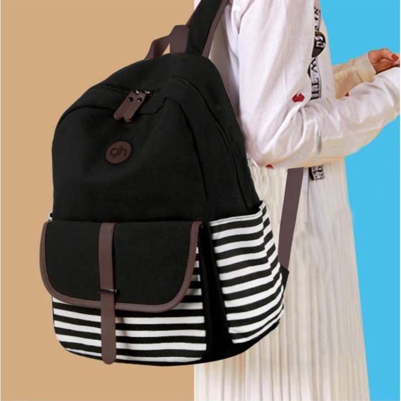 GH_Bag Tas Sekolah Wanita Backpack Anak Perempuan Ransel SD SMP SMA Keren