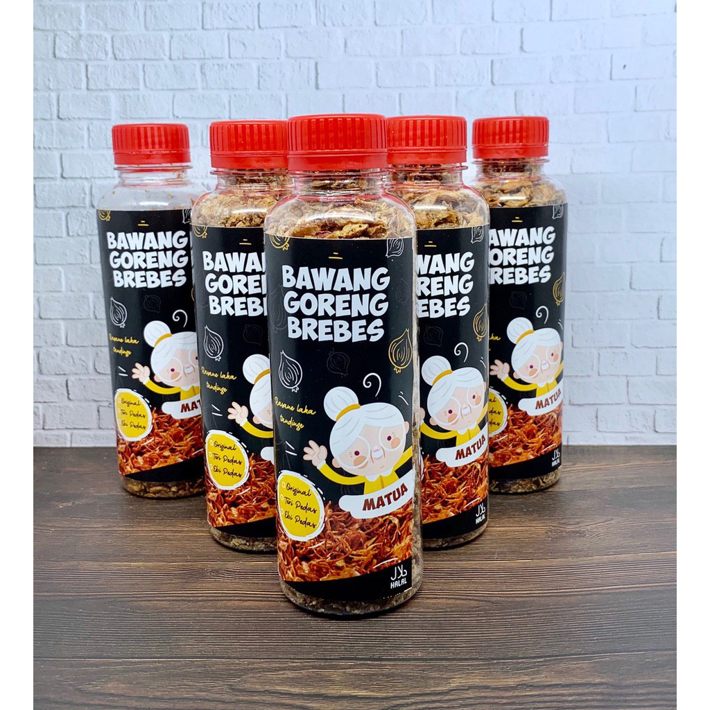 MATUA Bawang Goreng Brambang Bawang Merah Brebes Kemasan Botol | Shopee ...