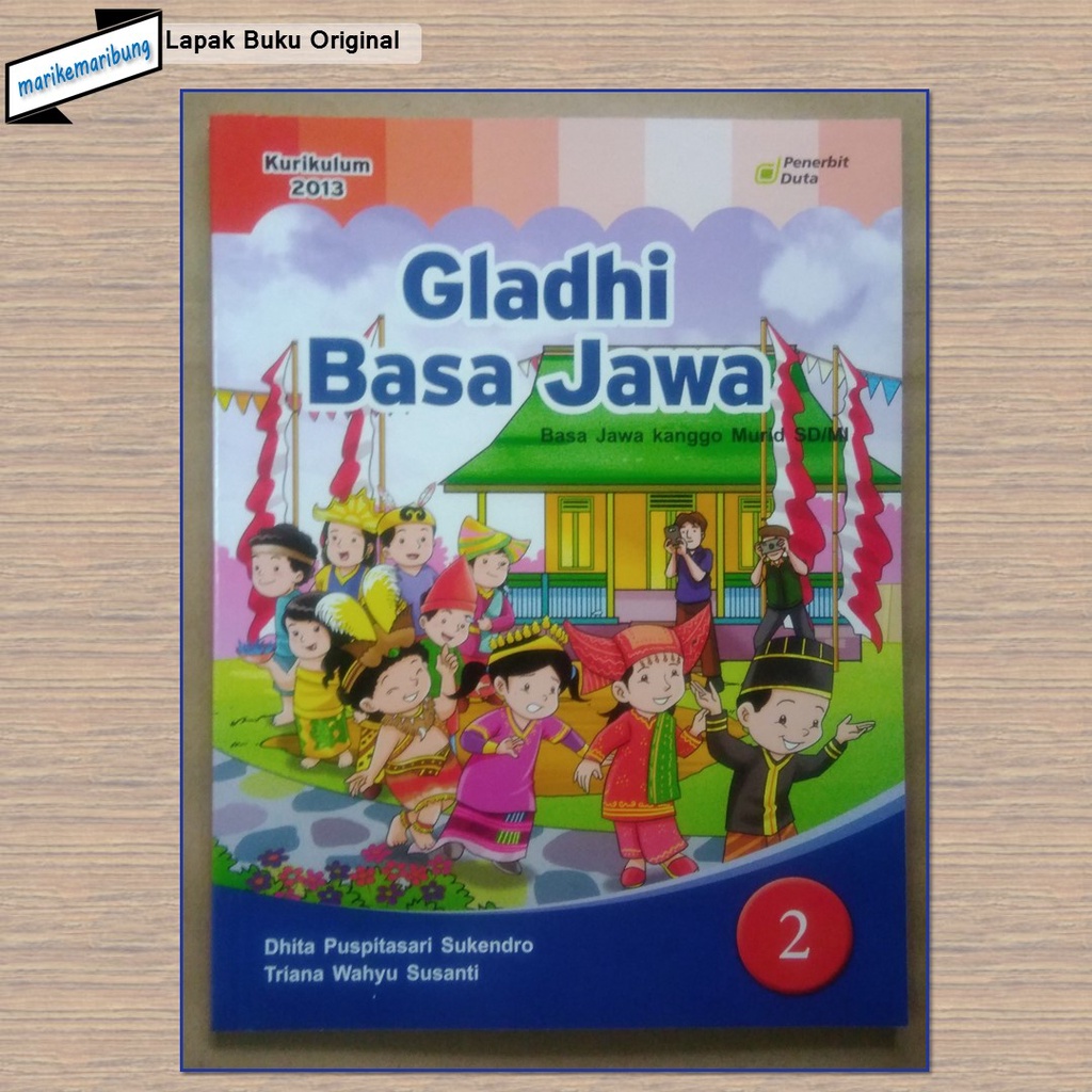 Buku Bahasa Jawa (Timuran) SD Kelas 2