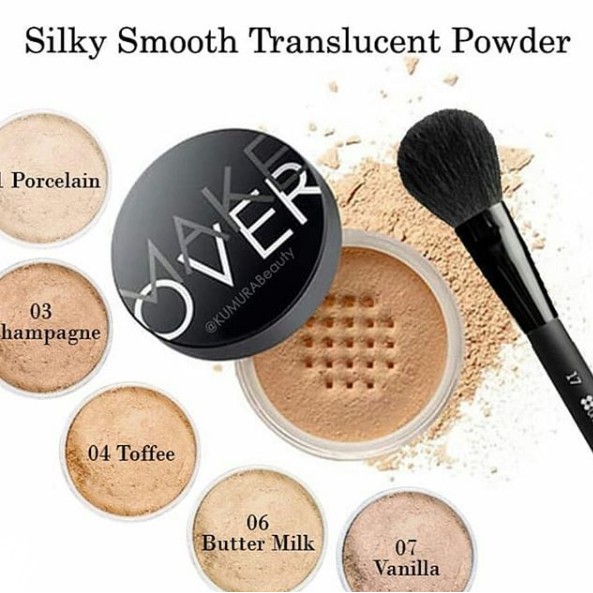 MAKE OVER Silky Smooth Translucent Powder Bedak tabur
