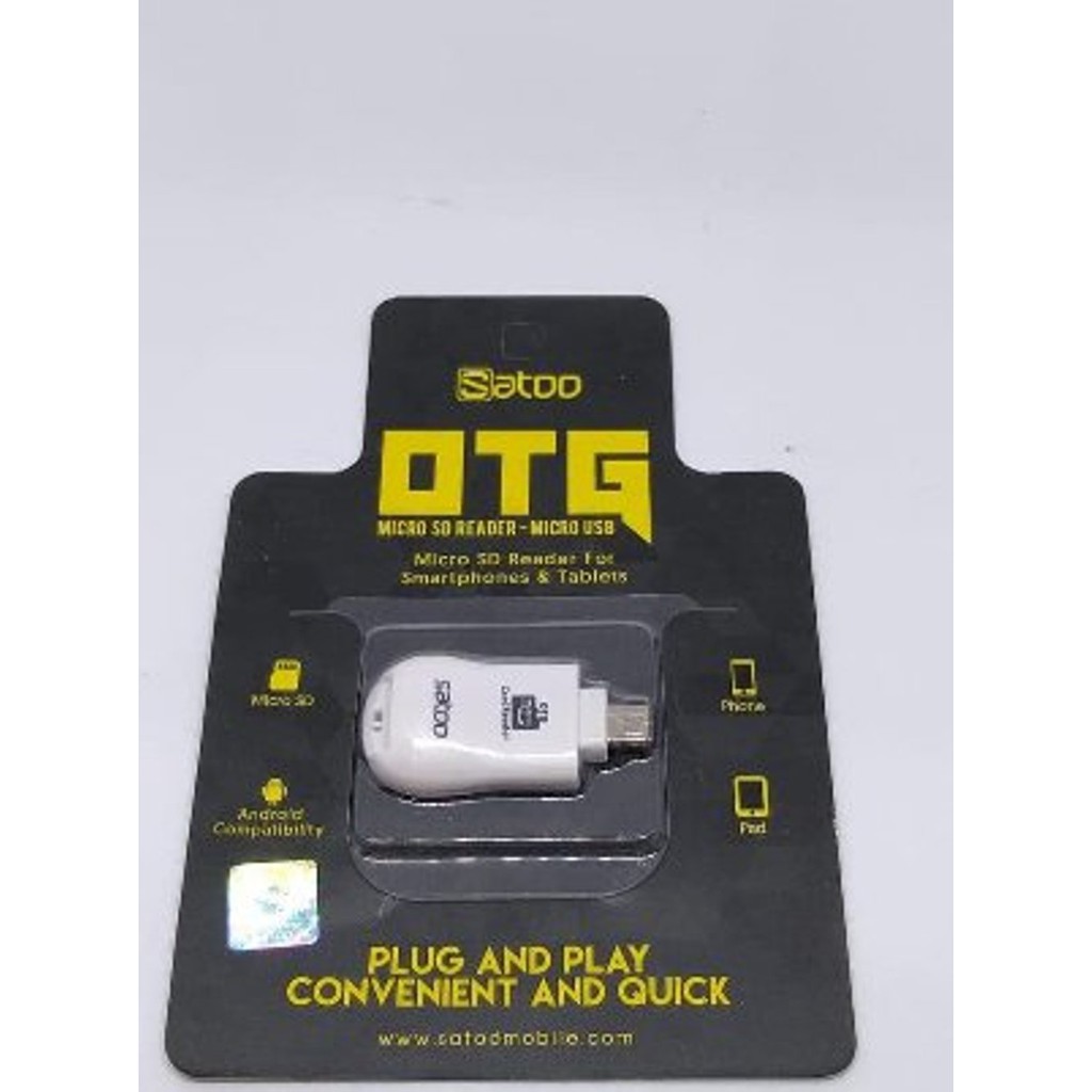 otg micro satoo pembaca micro sd