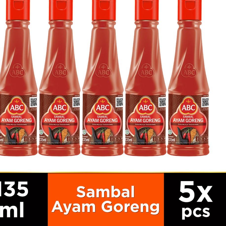 

ABC Saus Sambal Ayam Goreng 135 ml x 5 pcs 레