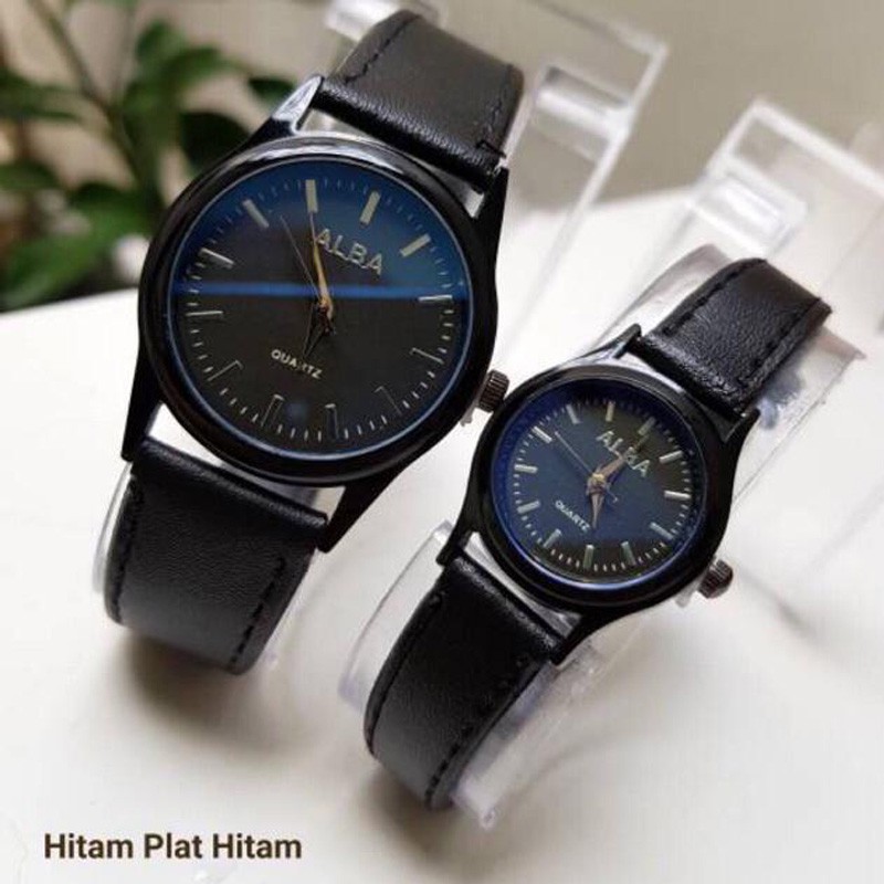 ✅ 1 Jam Tangan Couple Murah Kulit Ready Stock 6 Warna Harga Satuan C04-1
