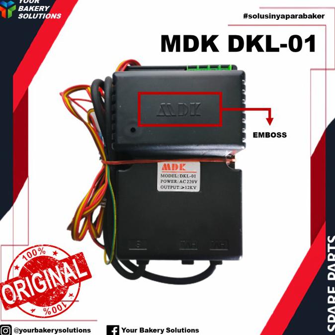 Buruan Serbu] Modul Ic Board / Pemantik / Igniter Oven Deck Gas Otomatis Mdk Dkl-01 - Emboss Mdk