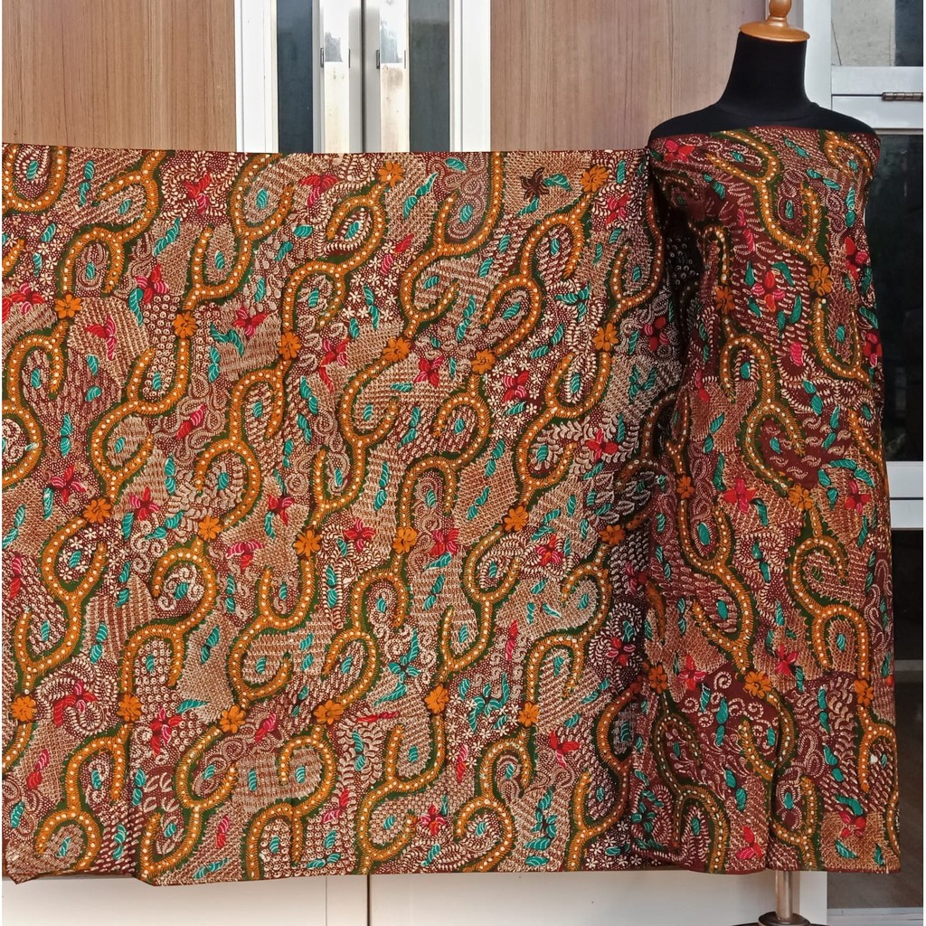 bisa COD Batik Umiromlah 251070 bAHAN Kain Batik ASLI bisa COD Batik Umiromlah 251070 bAHAN Kain Batik ASLI
