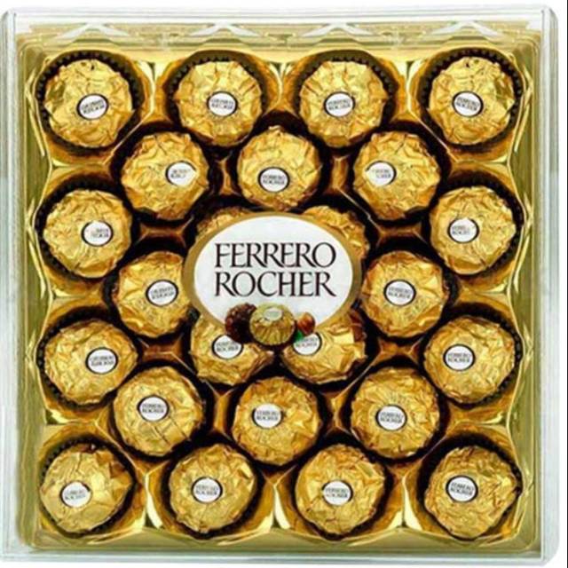 

24 ferrero rocher