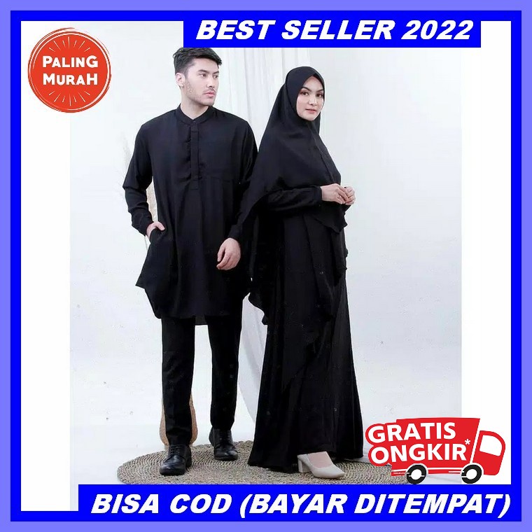 Lakuterus_Id | Sarimbit Rumi Maisha By Alwa Hijab | Gamis Couple Keluarga Muslim Terlaris Baju Gamis