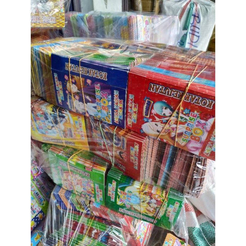 

50pc box hadiah/kotak kado-kadoan uk kecil