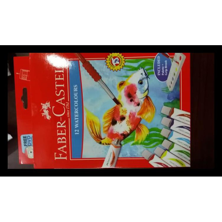 

READY STOK CAT AIR POSTER COLUR FABER CASTLE 12 WARNA PERALATAN MELUKIS MURAH TERUPDATE