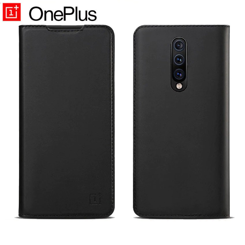 Official Design Leather Case for OnePlus 7 pro Flip Cover Protective Case Oneplus 7 Pro Oneplus7
