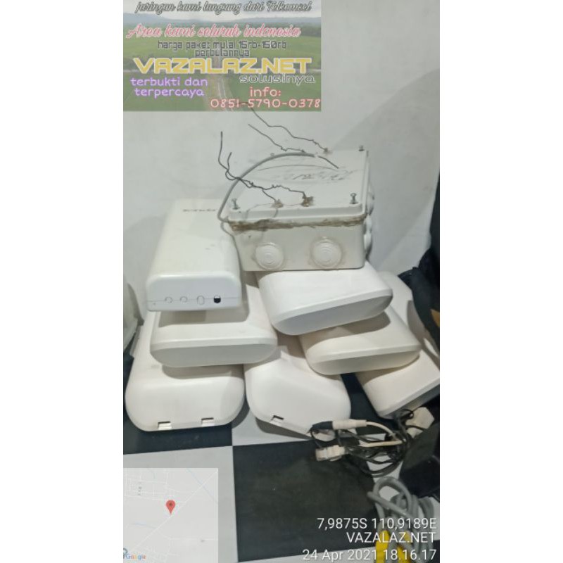 satu paket nembak WiFi plus kartu unlimed