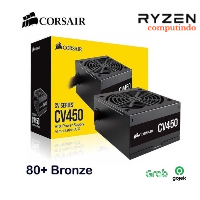 Power Supply Corsair PSU CV450 Watt 80+ plus Bronze ATX