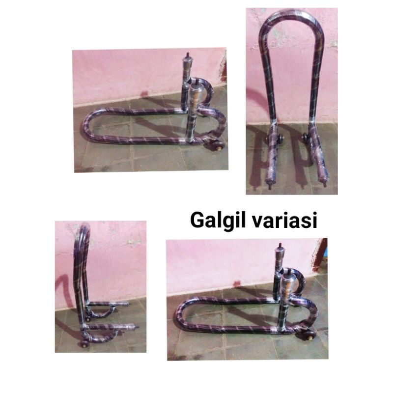 Pedok depan motor sport/ setandar pedok depan motor sport