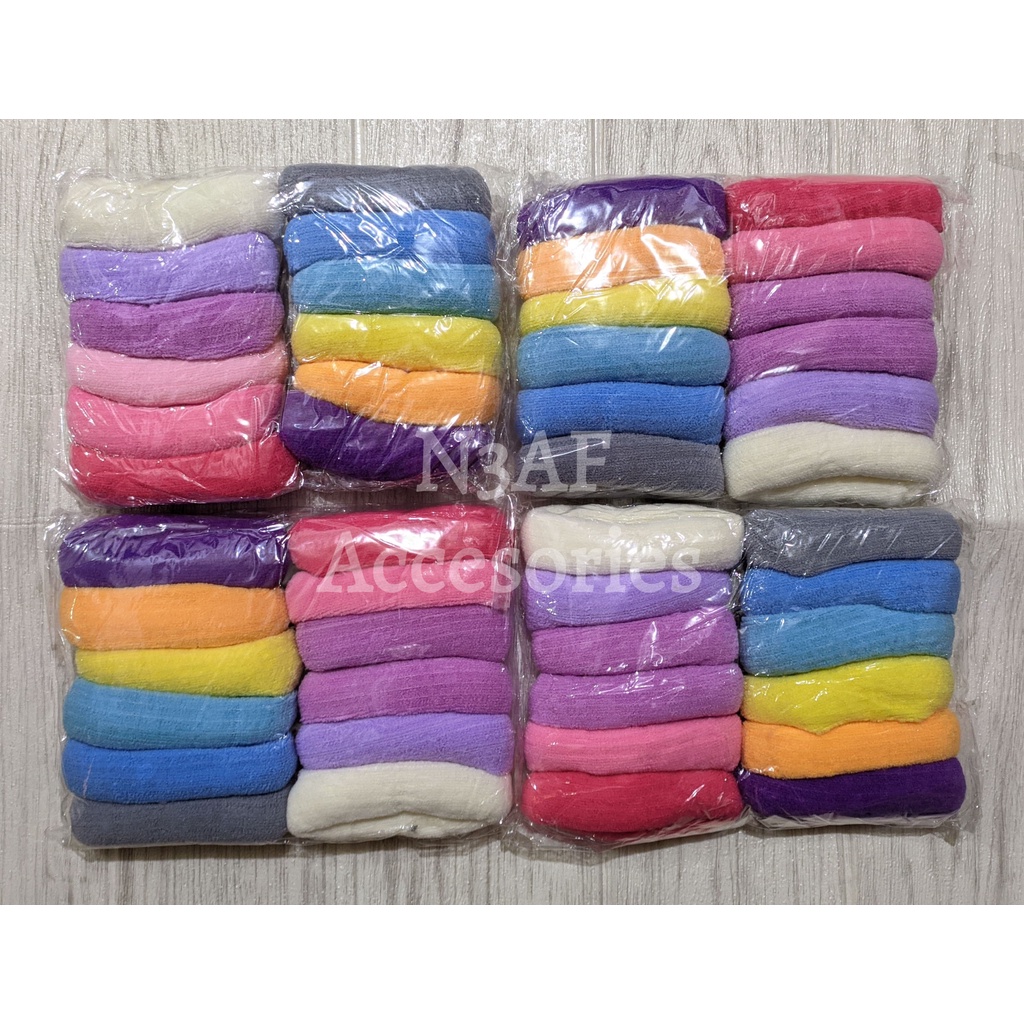 Ikat Rambut Donat Handuk Besar // Kunciran Donat Handuk Besar