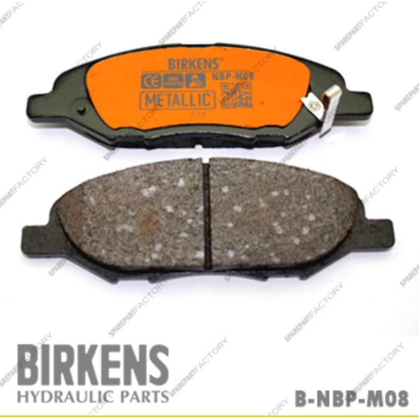 BRAKE PAD KAMPAS REM DEPAN NEW GRAND LIVINA  2010-2019 BIRKENS METALIC