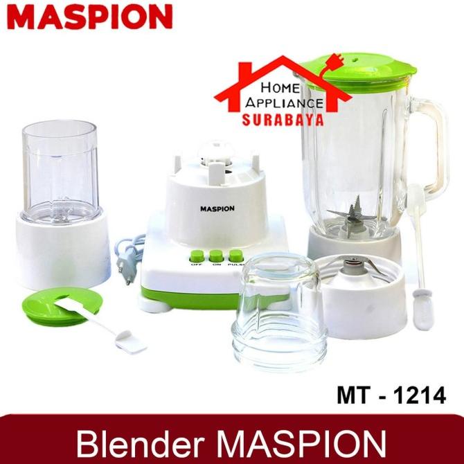 TERMURAH Blender Maspion Kaca 3 IN 1 Kapasitas 1 Liter MT 1214