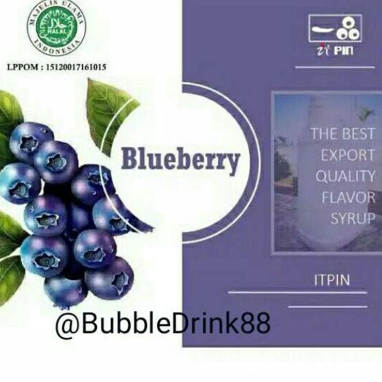 

SALE!!Itpin Sirup 2.5kg Rasa Bluberi Premium syrup blueberry kualitas terbaik 2BJ|KD5