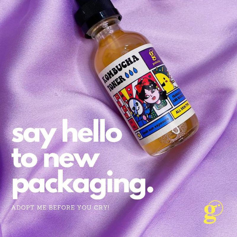 [RESELLER RESMI] TONER KOMBUCHA / EXFOLIATING TONER BY GOSHELBY