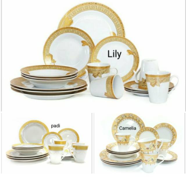 Dinner Set Vicenza  D16 Shopee Indonesia 