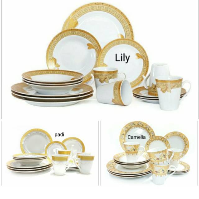 Dinner Set  Vicenza  D16 Shopee Indonesia