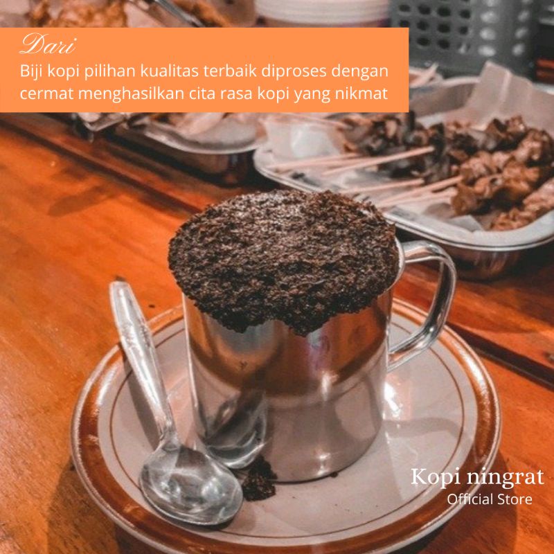 

Robusta Dampit bubuk kopi kasar 5kg Ningrat kopi tulup|tulen