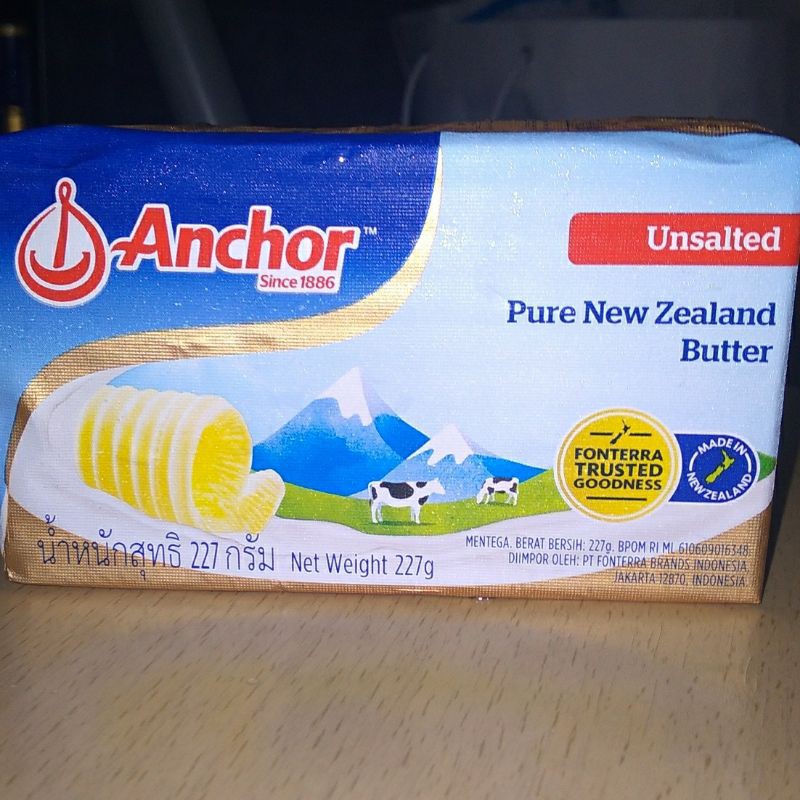 

Anchor Unsalted Butter 200Gr