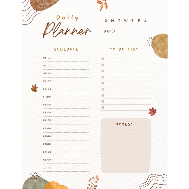 

Daily Planner A5 per pcs