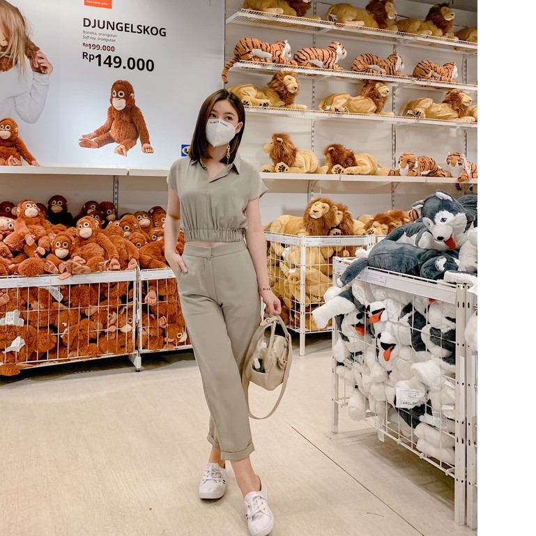 Sweet Berry - Megumi Set (Baju Set Celana Panjang)-2