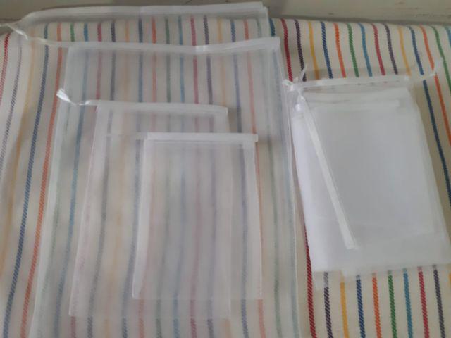 Reusable Mesh Produce Bag White