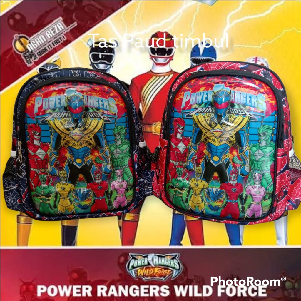 Tas Rangsel Anak Paud Laki-Laki Spiderman Gambar Timbul