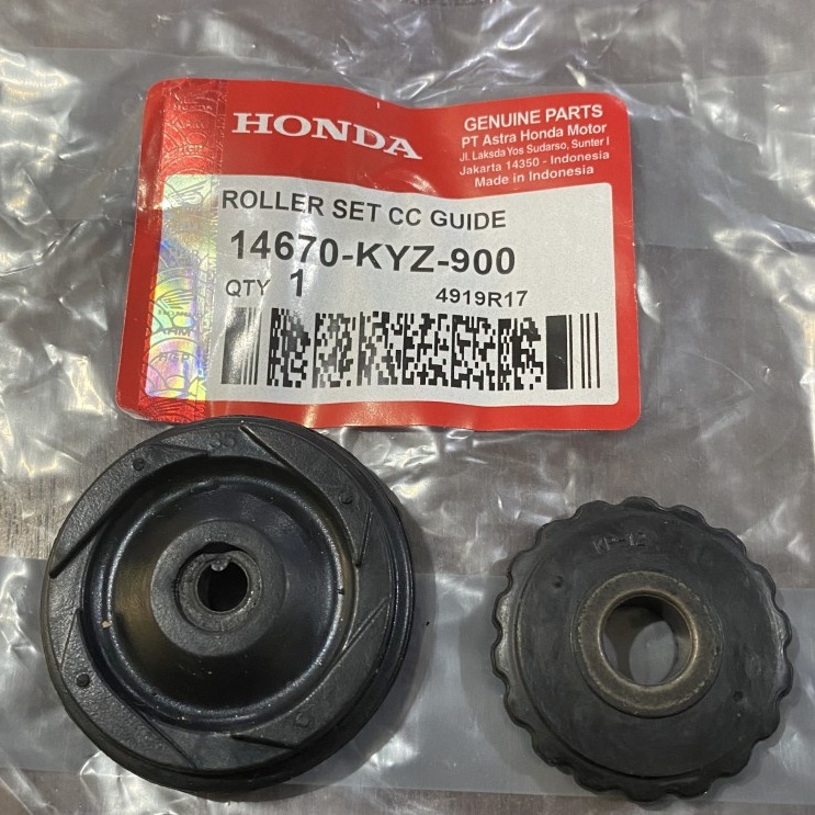 KYZ Set Roll Keteng Besar Kecil Gear Honda Motor Supra X 125 Helm In