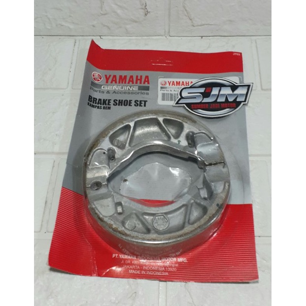 Kampas Rem Belakang Yamaha Dt100 Dt 100x Asli Ori Yamaha Genuine Part