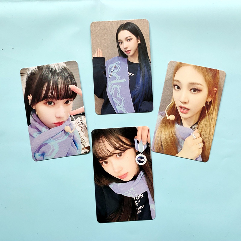 SMTOWN 4 Pcs / set Kartu Pos Polaroid Kecil