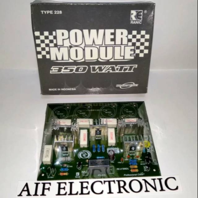 Kit Driver Power Amplifier 350W mono