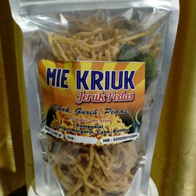 

Mie jeruk pedas