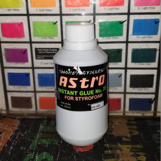 

LEM ASTRO 350 ML / LEM STYROFOAM / LEM GABUS