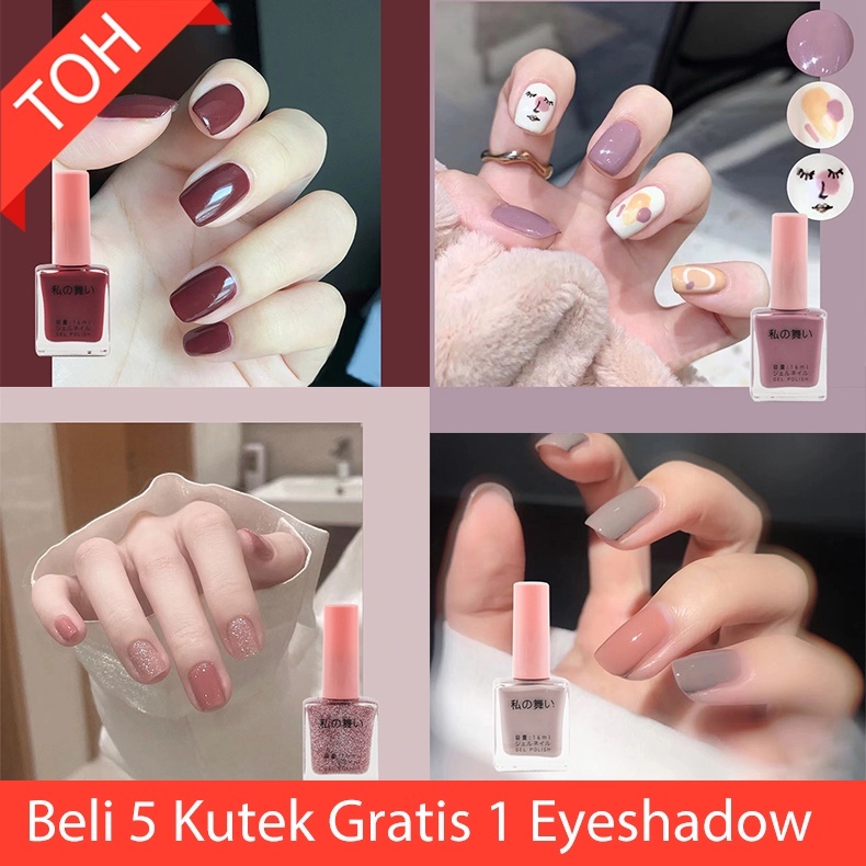 kutek halal Corrola Nail Polish Kutek Korea kutek nude Cat kuku kutek murah kutek Muslimah  banyak warna