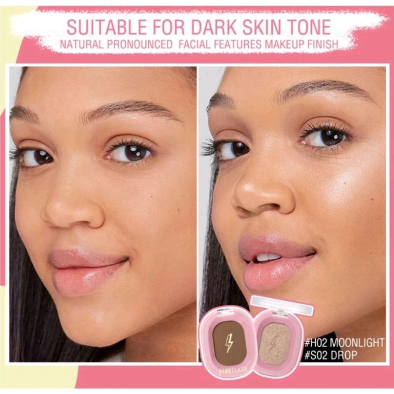 [BPOM] PINKFLASH Soft Pigment Face Contour | Pink Flash Countour