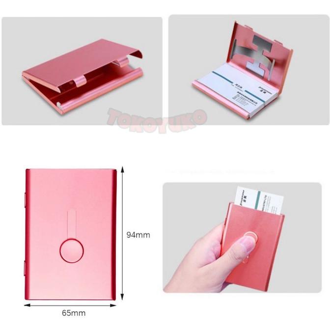 

Dompet Kartu Nama Model Baru Slideup Name Card Wallet Kotak Kartu Nama Terlaris