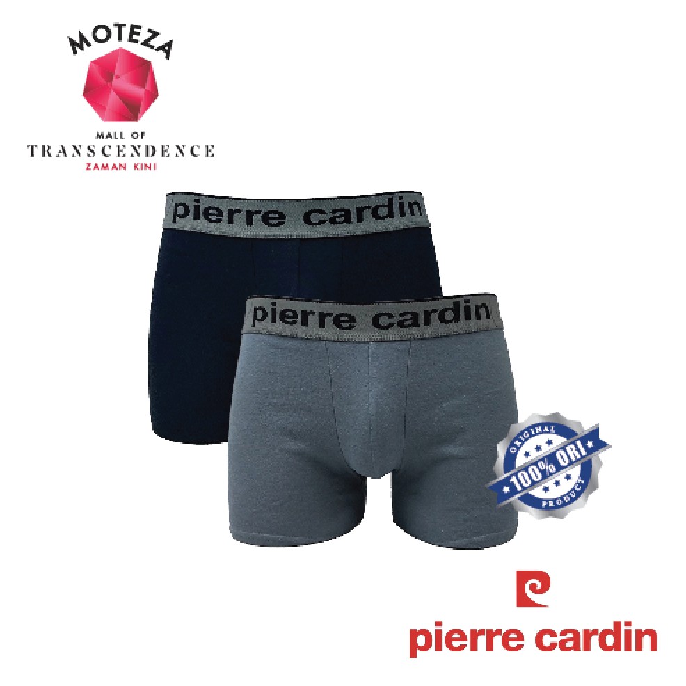 Celana Dalam Underwear Boxer Pria Katun - Pierre Cardin PC 252 / PC252 - Isi 2 pcs