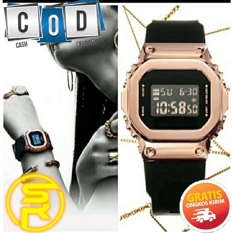 COD - (BLACK ROSEGOLD SPECIAL EDITION) JAM TANGAN DIGITAL PRIA/WANITA CASUAL SIMPLE SPORTY / JAM TANGAN DIGITAL CEWE/COWO / JAM TANGAN DIGITAL WATER RESIST BEST SELLLER 2022