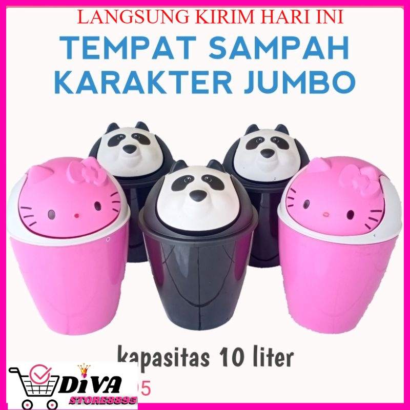 TEMPAT SAMPAH - TEMPAT SAMPAH KARAKTER - TEMPAT SAMPAH HELLO KITTY - TEMPAT SAMPAH MINI - TEMPAT SAMPAH INJAK - TEMPAT SAMPAH MOBIL - TEMPAT SAMPAH KAMAR - TEMPAT SAMPAH JUMBO - TEMPAT SAMPAH BESAR - TEMPAT SAMPAH MURAH - HELLO KITTY PINK- PANDA CL