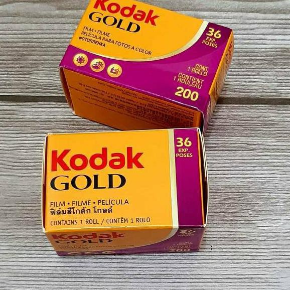 ➷ Kodak Gold 200 Roll Film Kamera Analog 35mm ➬