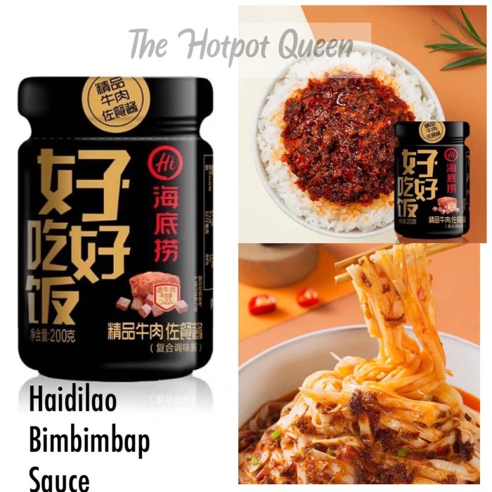 

PROMO HAIDILAO MALA BEEF BIMBIMBAP SAUCE 海底撈好好吃