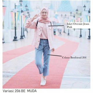 Victoria CELANA  WANITA  JEANS  BOYFRIEND  SABRINA JUMBO  31 34 