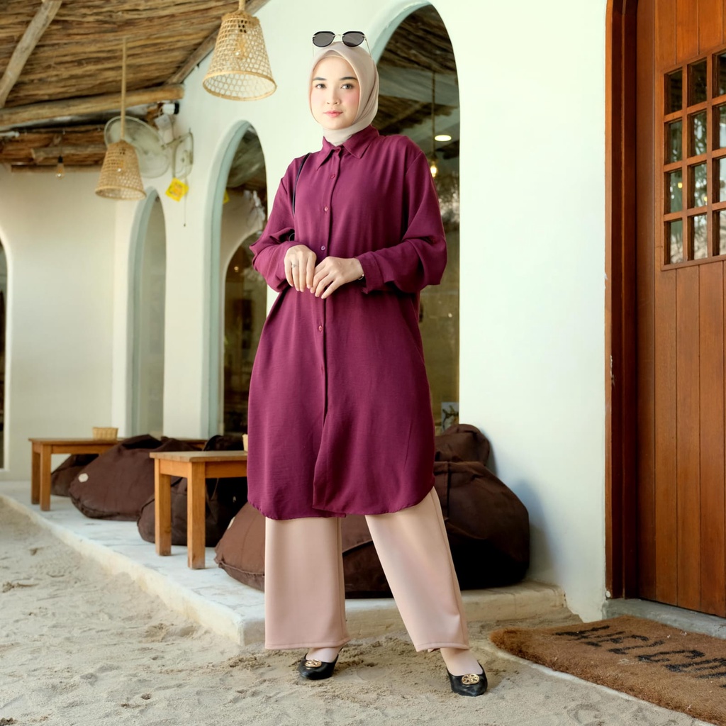 ELNAURA TUNIC / TUNIK / ATASAN WANITA / JUMBO SIZE